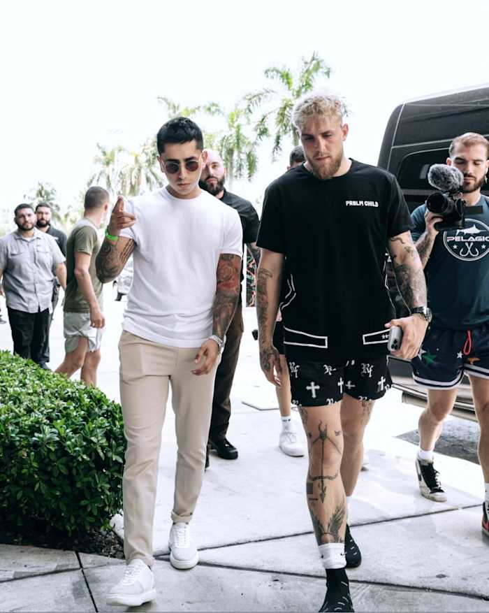 Deiver Montes and Jake Paul